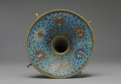 图片[3]-Cloisonne gu vessel with animal-mask decoration, Qing dynasty-China Archive